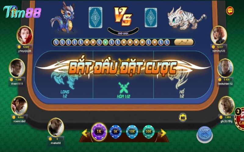 Chi tiết về cách chơi Rồng Hổ đầy đủ nhất