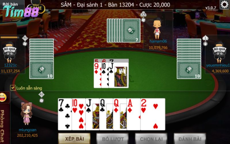 cách chơi Sâm Lốcâc